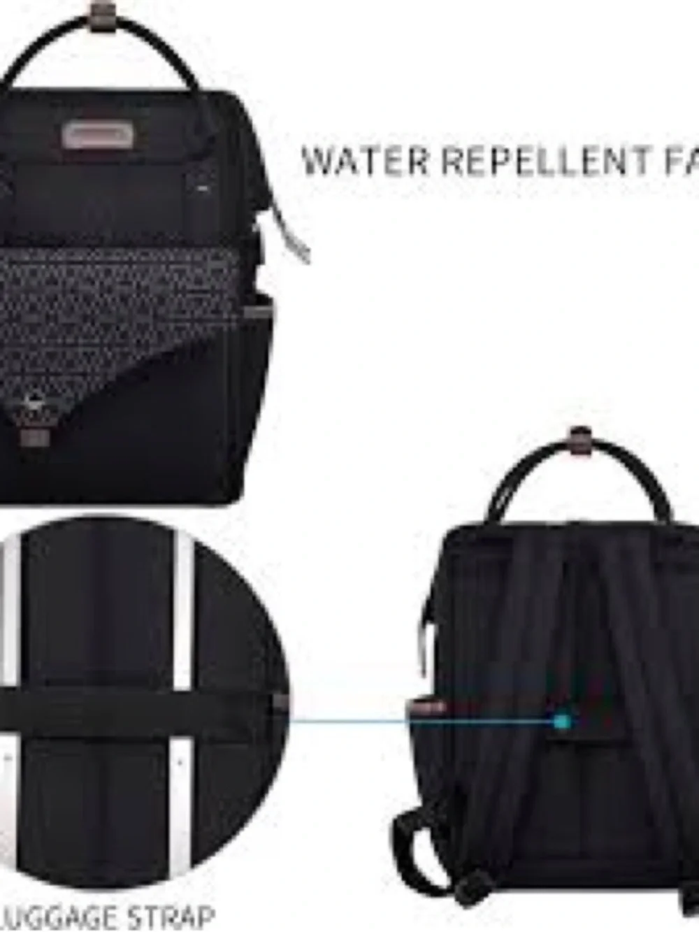 Fabulous Kroser Backpack w Geometric Front Flap. Lots of Compartments. Nice!!